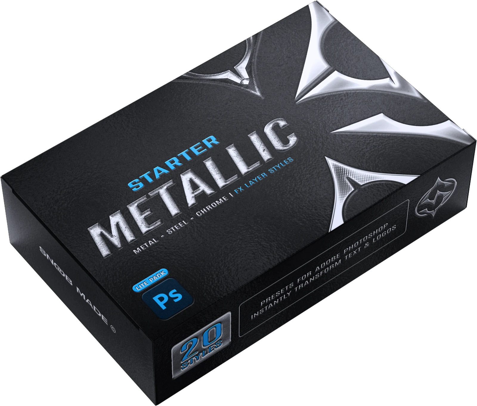 SNOOB FX LAYER STYLES #V1 METALLIC STARTER PACK main product image
